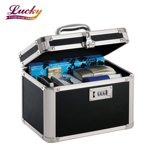 Chuyên nghiệp mạnh mẽ nhôm Trường hợp với sự kết hợp khóa đa chức năng lưu trữ công cụ trường hợp bền khóa hộp lưu trữ - Product Image 3