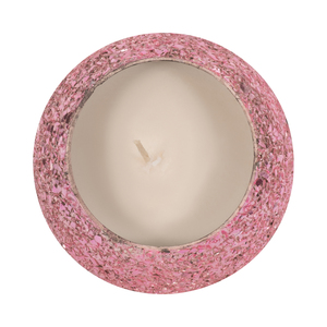 Bougie parfumée ronde décorative en verre, petite, style bohème décontracté, pour usage intérieur et extérieur - Product Image 6