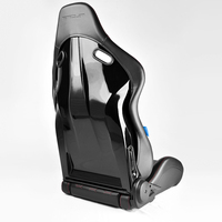 Asiento de Carreras Personalizado ACE FRP de Cuero PU, Tipo Bucket Completo, Cumple con las Normas de Seguridad