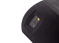 Lecteur portable RFID UHF R12 avec scanner de codes-barres, prise en charge de la sortie clavier USB/BT, scanner QR ISO 18000-6C, gestion des actifs et des stocks