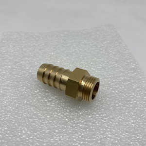 Raccord de tuyauterie hydraulique en laiton de haute qualité, manchon de compression, raccord pneumatique rapide à barbelures pour tuyau - Product Image 4