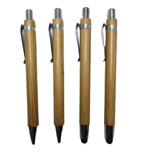 2022 Quality Bamboo Ball <b>Pen</b> Custom Logo 1.0mm Writing Width Plastic Best Wholesale Price" - Product Image 1