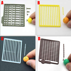 Alpha Large PP Pellet Stops Hair Rig Extender et Bait Stop pour la pêche à la carpe grossière sur le lac Accessoires - Product Image 3