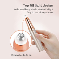 Tondeuse à sourcils épilateur rechargeable USB voyage pour femmes et hommes poils du visage outils électriques épilateur rasoir
