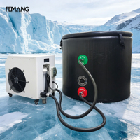 Enfriador y Calentador de Agua Digital Automático de Alta Eficiencia con Compresor y Motor R410A para Terapia de Frío Profesional (Ecológico)