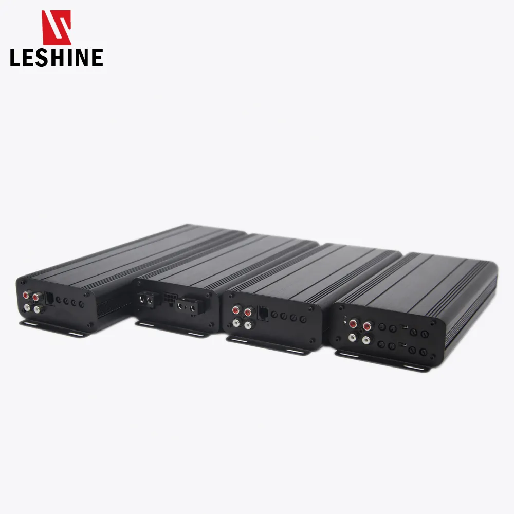 Leshine M 180.4W Klasse D 2023 Hete Verkoop Geluidsvermogen Auto Versterker Audio 180W 4-kanaal