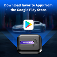 Adaptateur Android Auto sans fil CarPlay Android 11 CarPlay sans fil YouTube Netflix 2G+16G Boîte TV CarPlay AI QCM2290 Quad-core