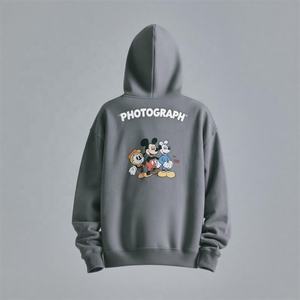 Boying Unisex felpe con cappuccio da uomo personalizzazione personalizzata stile Street Hip Hop stampa ricamo basato su <span class=keywords><strong>immagini</strong></span> del cliente - Product Image 2