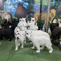 Patung Sapi Fiberglass Farmhouse Goals untuk Dekorasi Bernuansa Pedesaan Realistis, Kerajinan Resin