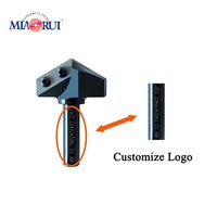 Miaorui 1/2*52 * 78L * 2T 120 ° V rainurage remplaçable travail du bois gravure fraise Spoilboard surfaçage routeur Bits