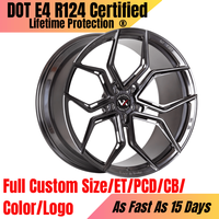 Jantes de voiture en alliage d'aluminium forgé, couleur PCD ET entièrement personnalisée, 18 19 20 21 22 pouces, pour BMW Toyota Subaru Nissan