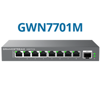 Seri Grandstream GWN7700M saklar jaringan Multi-Gigabit 2.5G tidak dikelola GWN7700M GWN7700MP GWN7701M