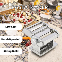 Machine à pâtes à main avec technologie d'engrenage pour la fabrication de produits céréaliers
