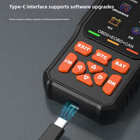 Escáner de Diagnóstico OBDII Portátil M525, Lector de Códigos OBD 2 con Flujo de Datos en Tiempo Real y Función de Reproducción de Datos para Vehículos de Gasolina de 12V