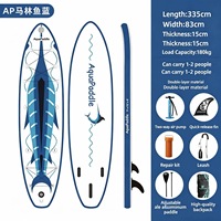 Nouvelle planche à pagaie gonflable de taille moyenne à double couche en EVA certifiée CE pour adultes, planche pour eaux calmes, planche pour débutants, polyvalente