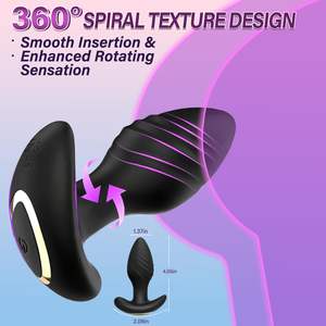 Draadloze App Controle Mannelijke Prostaat Massager Butt Plug Vibrators G P Spot Stimulatie Roterende Anale Vibrator Voor Koppels Games - Product Image 3