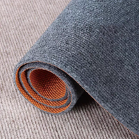Tapis anti-poussière de haute qualité cuisine Restaurant couloir escalier chambre rayé Jacquard gris tapis gris bureau tapis