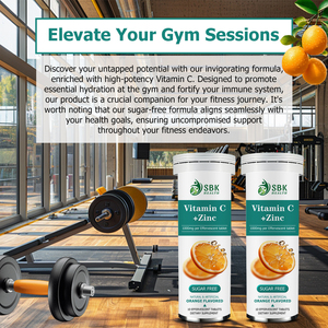 Private Label Vitamin C and Zinc Tablets with Vitamin C Naturally Colored with No Fillers Powerful 1000mg Per Effervescent - Product Image 5