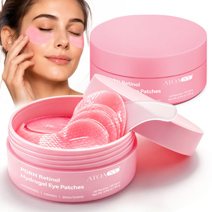 ATOANY Patchs Hydrogel Anti-Âge 4-en-1 au PDRN et Rétinol <span class=keywords><strong>pour</strong></span> <span class=keywords><strong>les</strong></span> <span class=keywords><strong>Yeux</strong></span>, 60 Patchs/30 Paires, OEM ODM, Masque Raffermissant <span class=keywords><strong>pour</strong></span> <span class=keywords><strong>les</strong></span> <span class=keywords><strong>Yeux</strong></span>, Coussinets Anti-Cernes - Product Image 1