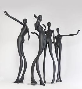 Hochdetaillierte Weibliche Kurvenreiche Schaufensterpuppe Ganzkörper mit Langen Beinen aus Umweltfreundlichem FRP-Material Abby-Serie vom Hersteller - Product Image 3