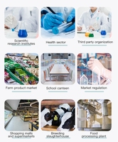 Testeur de nutriments d'engrais du sol Usine NPK Détecteur de nutriments du sol portable Test rapide agricole de haute précision TR01
