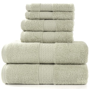 <span class=keywords><strong>Set</strong></span> di <span class=keywords><strong>Asciugamani</strong></span> di Lusso da <span class=keywords><strong>3</strong></span> <span class=keywords><strong>Pezzi</strong></span> in 100% Cotone per Hotel e Casa - 1 Lavetta, 1 Asciugamano Mani, 1 Telo <span class=keywords><strong>Bagno</strong></span> - Product Image 3