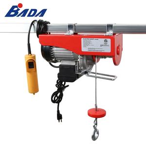 Palans électriques à câble métallique BADA, prix d'usine, PA400B, capacité 440/880 lb, 120 V CA, petit palan - Product Image 5