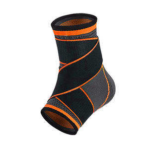 Attelle de cheville réglable et durable, anti-marquage, avec fermeture à enfiler, en nylon tricoté, pour la gym, vente en gros - Product Image 3