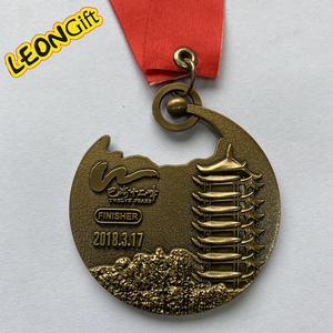 Leon Metal Gift <span class=keywords><strong>3D</strong></span> Running progetta il produttore di medaglie <span class=keywords><strong>in</strong></span> metallo personalizzate medaglie sportive uniche nastri maratona ciclismo sport medaglia - Product Image 2