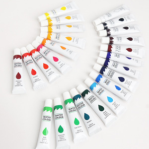 Hongxiculture Tubetto da 12ml in Alluminio/Plastica, Acquerello Non Tossico per Tela, Vetro, Carta - Confezionato Singolarmente, Alta Trasparenza - Product Image 3