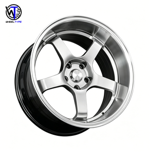 Cerchi in Lega di Alluminio da 15, 16, 17, 18 Pollici, <span class=keywords><strong>5</strong></span> Razze, 4x100, 5x100, 5x114.3, all'Ingrosso, JDM, con Canale Profondo, Flow Forming, per Auto da Corsa GT-<span class=keywords><strong>R</strong></span> - Product Image 3
