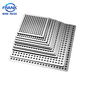 Tôle perforée galvanisée de 3 mm d'épaisseur pour grilles d'évacuation des eaux pluviales, couvercles d'égouts, systèmes de drainage industriels - Découpe et soudure disponibles - Product Image 5