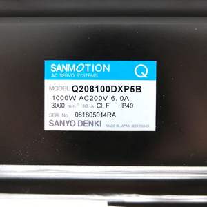 Sanyo Denki pengontrol pemrograman Plc Spot Asli Motor Servo 1000W 200V Q2AA08100DXP5B - Product Image 5