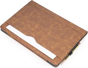 MacBook Pro เคสหนัง2019-2020 A2141 16นิ้วพร้อมแผ่นป้องกันไอดีแบบสัมผัสฝาปิดแล็ปท็อปฝาแบบตั้งได้ - Product Image 1