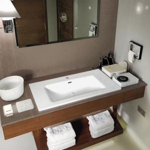 <span class=keywords><strong>Meuble</strong></span> <span class=keywords><strong>WC</strong></span> sanitaire en céramique blanche design moderne lavabo à main poli de grande taille <span class=keywords><strong>pour</strong></span> salle de bain - Product Image 4