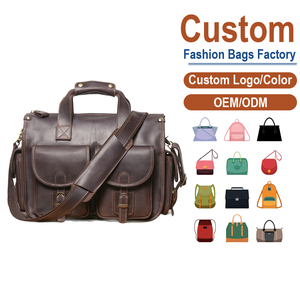 กระเป๋าสะพายข้างผู้ชายหนังแท้พร้อมช่องใส่ของแบบฝาปิดสองช่อง |   โรงงานรับผลิตแบบ OEM/ODM สำหรับแบรนด์สินค้าแนววัฒนธรรมและกิจกรรมกลางแจ้ง - Product Image 1