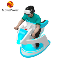 Nouvelles idées d'investissement pour entreprises : Simulateur de cinéma volant 3DOF pour 2 joueurs, équipement de divertissement VR éducatif en intérieur