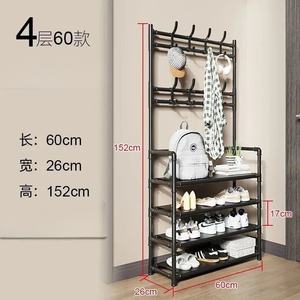 Étagère à chaussures à Double <span class=keywords><strong>colonne</strong></span> avec placard anti-poussière armoire de <span class=keywords><strong>rangement</strong></span> de chaussures pour bottes Chelsea baskets à talons hauts - Product Image 5