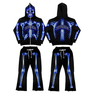 Conjunto Deportivo Informal Premium de Dos Piezas, Ligero, Material Suave, Top y Pantalones a Juego, Ropa Deportiva para Hombre - Product Image 3