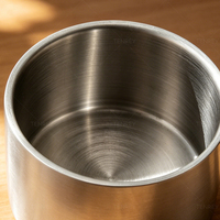 Mug à café isotherme à double paroi Tenrey, multi-capacités, en acier inoxydable 304, pour boissons, latte, cappuccino, thé