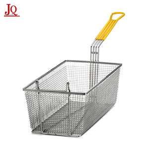 Cesta rectangular personalizada para freír patatas fritas, alambre <span class=keywords><strong>de</strong></span> hierro fundido, alta calidad, a la venta - Product Image 4