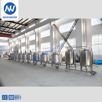 Ligne de production de remplissage à chaud Navan Pet 100-2500ml pour jus de fruits thé boissons huile pas de bouteille pas de remplissage pas de capsulage