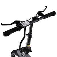 350W 36V 6AH 16*2.5 Pneu ebike KOOLUX X1 Alliage d'aluminium vélo électrique pliant gros pneu avec batterie au lithium