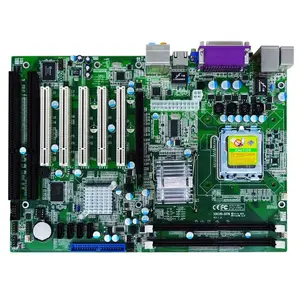 G31芯片组带2 ISA插槽5 PCI插槽ATX工业主板LGA 775插座2 Gbe LAN winxp win2000 win7系统