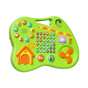 Juguete Musical Bilingüe 5 en 1, Juego de Música con Alfabeto y Números de Animales, Juguete Sensorial Interactivo para Bebés de 6 Meses en Adelante - Product Image 1