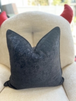 Coussin lombaire haut de gamme en velours tissé doux et moelleux, certifié OEKO-TEX, nouveau modèle 2026, avec bordure invisible.