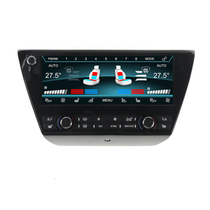 XTRONS 8.8" Digital LCD AC Climate Control Panel With Touch Screen Rotary Knobs Voice Control for BMW X1 - Product Image 1