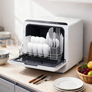 Lave-vaisselle portable mini grande capacité électrique à réduction de bruit avec séchage et désinfection pour usage domestique Fournisseur OEM/ODM NHD01002 - Product Image 1
