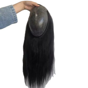Restore confidence beautifully with human hair <b>toupee</b> for woman—lightweight coverage, natural texture, and comfortable wear for - Product Image 1