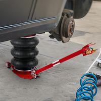 Cric pneumatique à triple sac 3 tonnes/6600 lb pour voiture, véhicule, SUV
